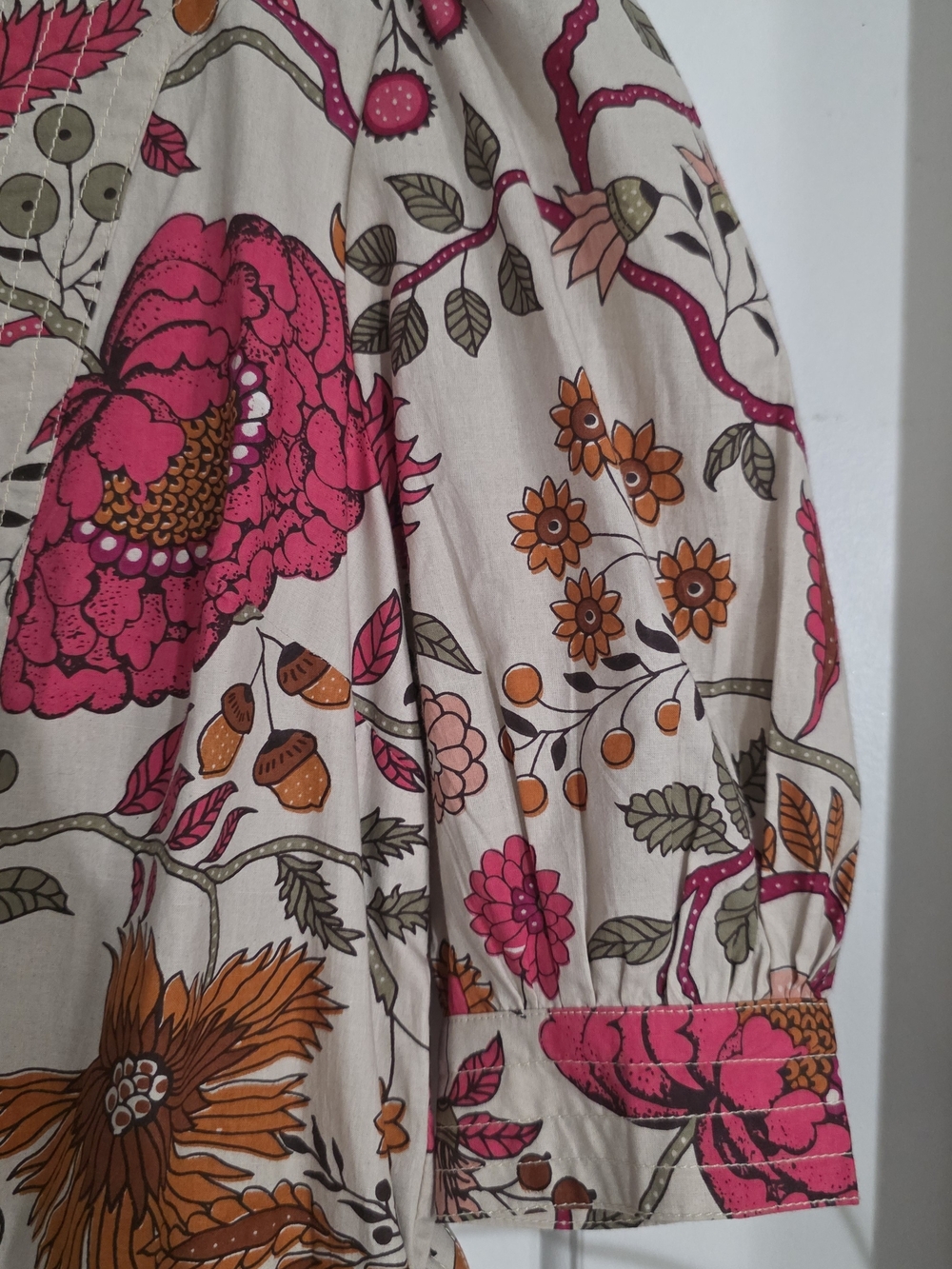 House of Harlow 1960 by Nicole Richie Floral Wrap Dress Size S Boho Tie Waist - Picture 7 of 9
